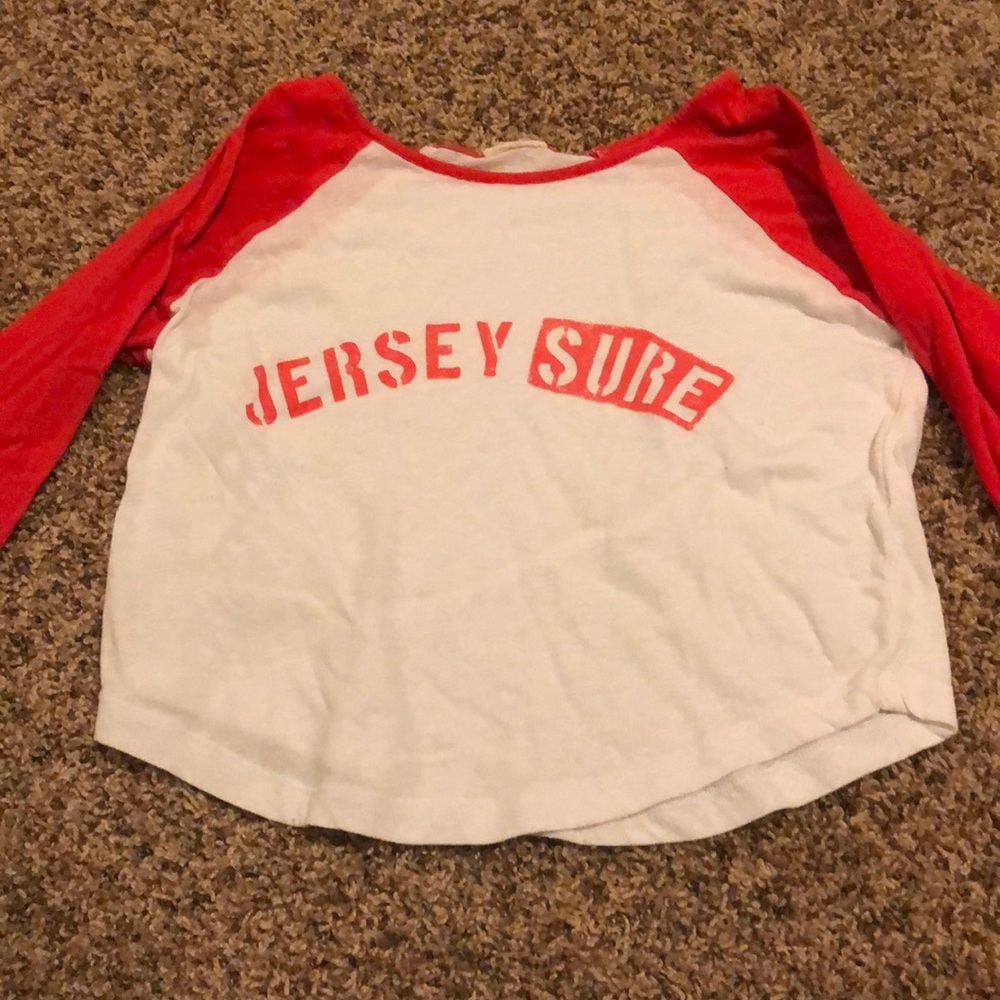 Jersey Sure T-shirt 3/4 Sleeve Cropped